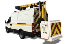 Van Hire Ayrshire - 12.5M Cherry Picker 3.5T - Van hire Ayrshire