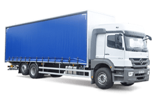 Van Hire Ayrshire - 26 Tonne Curtain Side Truck - Truck hire Ayrshire