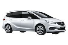 Van Hire Ayrshire - Vauxhall Zafira 7-Seater - Minibus hire Ayrshire
